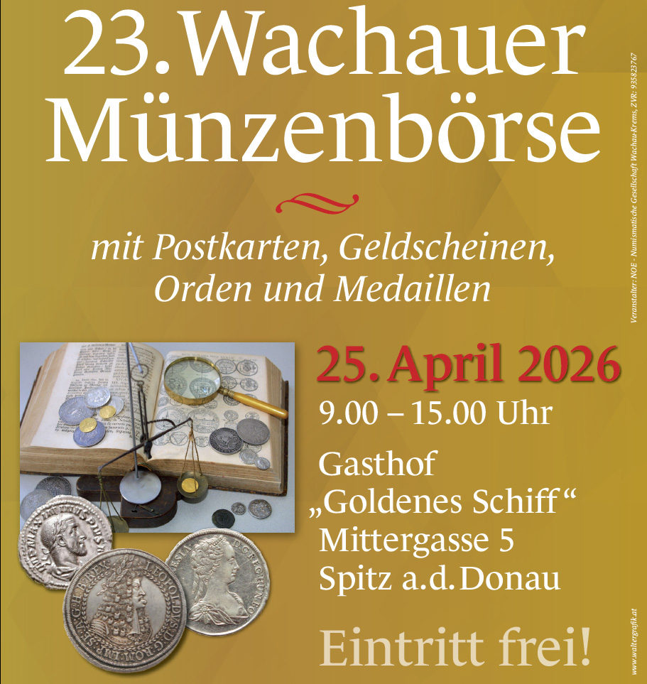 23. Wachauer Münzenbörse