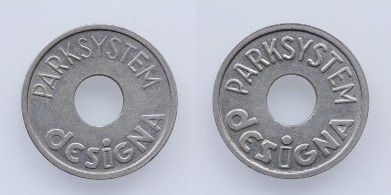 Wertmarke Parksystem desiGNA o.J.