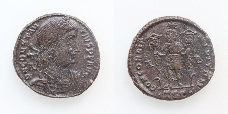 Constantius II. 337-361 Maiorina o.J. Thessalonica R!