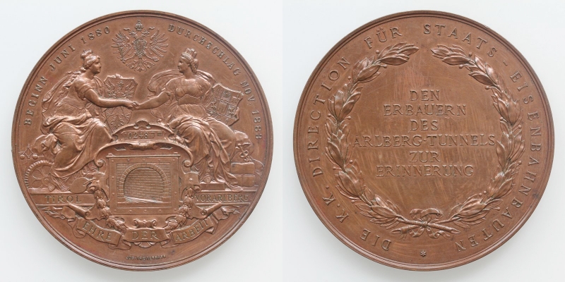 Franz Joseph I. AE-Medaille 1883 von Tautenhayn