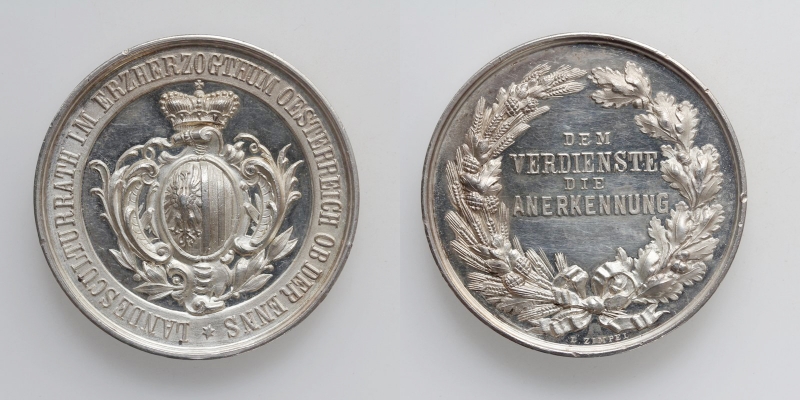 Oberösterreich AG-Verdienstmedaille o.J. von Leo Zimpel