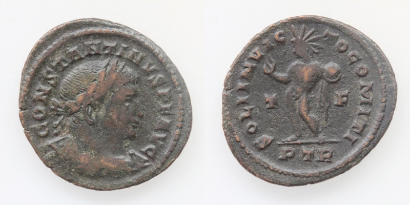 Constantin I. 307-337 Antoninian Trier Sol