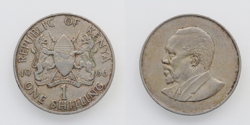Kenya 1 Schilling 1966