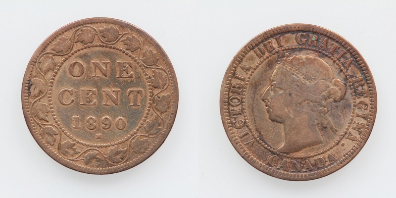 Kanada Victoria 1 Cent 1890 H