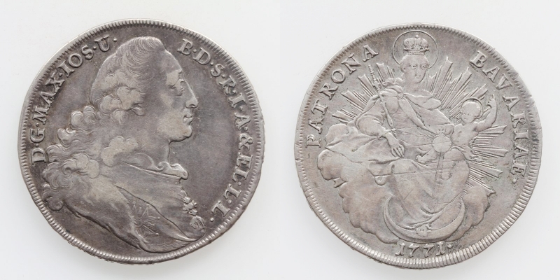 Bayern Maximilian III. Joseph Taller 1771