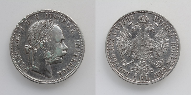 Österreich-Ungarn Franz Joseph I. Gulden 1883