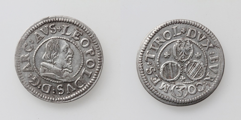 Tirol EH Leopold V. 1618-1632 Groschen o.J. Hall