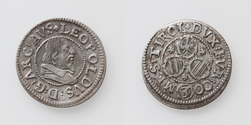 Tirol EH Leopold V. 1618-1632 Groschen o.J. Hall