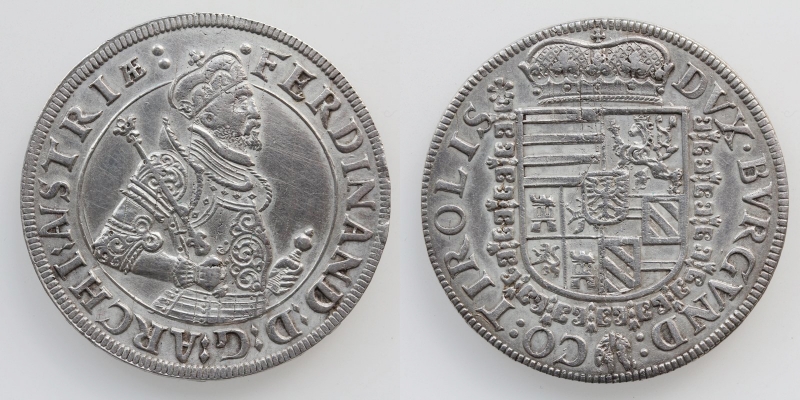 Tirol EH Ferdinand II. 1564-1595 Taler o.J. Hall
