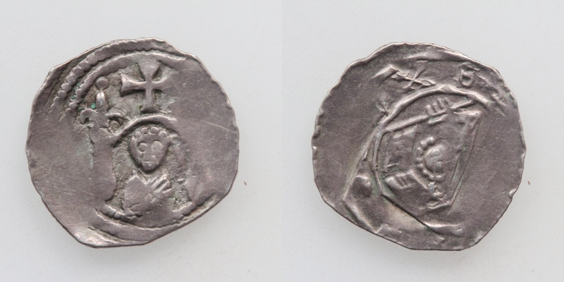 Friesach Bernhard von Kärnten 1202-1256 Pfennig o.J.