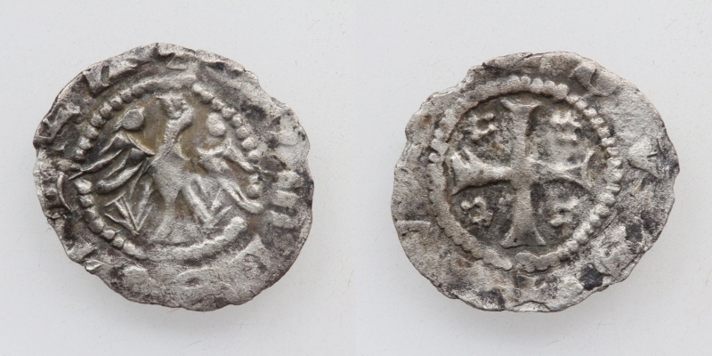 Tirol Leopold III. 1373-1386 Vierer o.J. Meran RR!