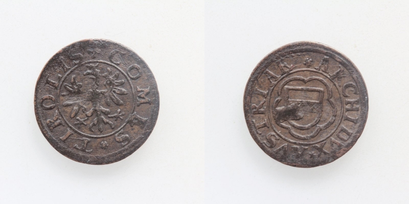 Tirol EH Ferdinand II. 1564-1595 Vierer o.J. Hall R!