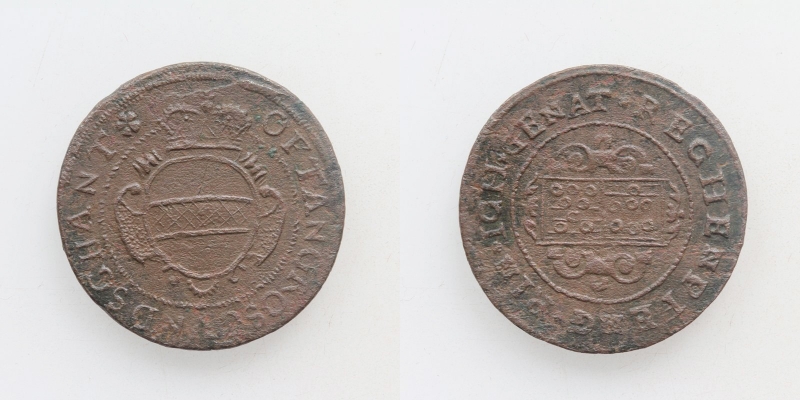 Tirol EH Maximilian III. 1612-1618 Rechenpfennig o.J. Hall