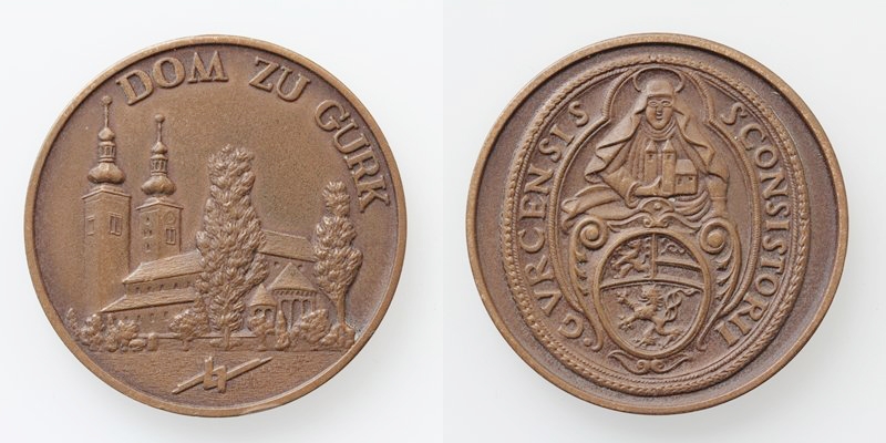 Bronzemedaille Dom zu Gurk