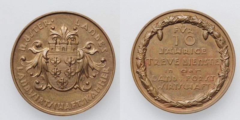 AE-Medaille Landwirtschaftskammer Niederösterreich o.J.