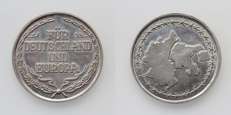 Medaille für Deutschland und Europa o.J.