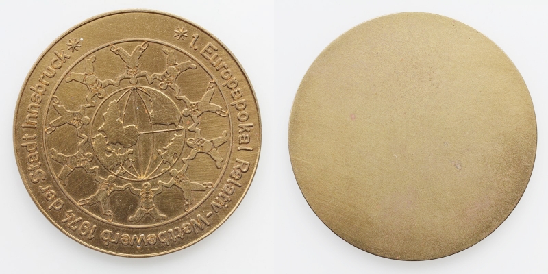 Tirol 1. Europapokal Relativ-Wettbewerb 1974 der Stadt Innsbruck