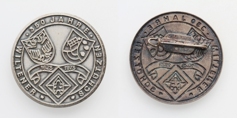 Tirol Ehrenzeichen 350 Jahre Wiltener Schützen 1625-1975