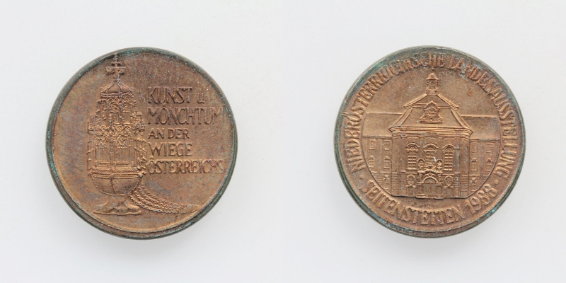 NÖ AE-Medaille Landesausstellung 1988 Stift Seitenstetten