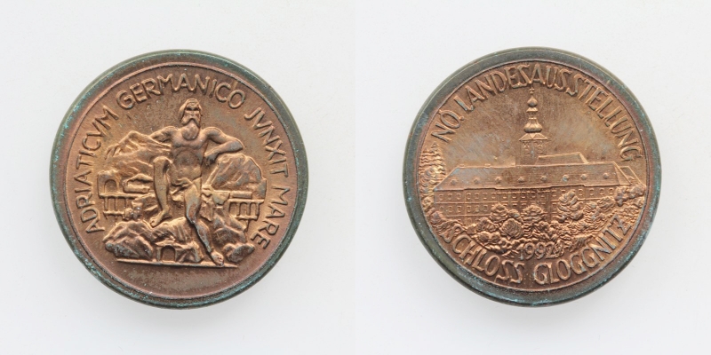 NÖ AE-Medaille Landesausstellung 1992 Schloß Gloggnitz