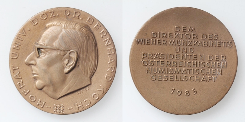 AE-Medaille Univ. Doz. Dr. Bernhard Koch 1985