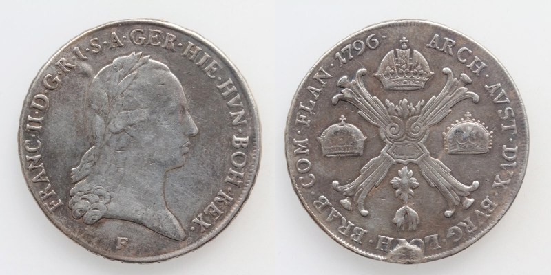 Tirol Franz II.(I.) Kronentaler 1796 Hall