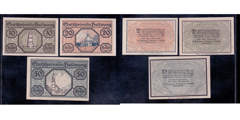 Salzburg Notgeld Hallwang 1920