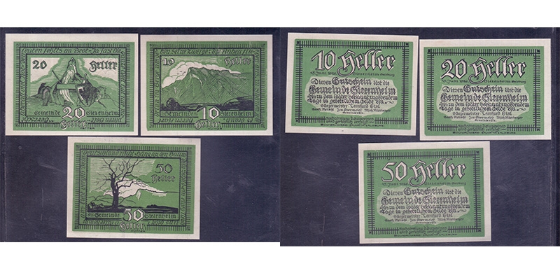 Salzburg Gutschein Gemeinde Siezenheim 1920