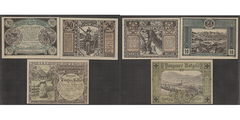 Salzburg Gutschein Markgemeinde St. Johann im Pongau 1920