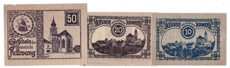 OÖ Gutschein Gemeinde Adlwang 1920