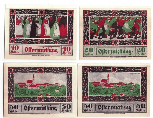 OÖ Notgeld Gemeinde Ostermiething 1920