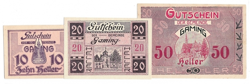 OÖ Gutschein Gemeinde Gaming 1920