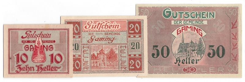 OÖ Gutschein Gemeinde Gaming 1920