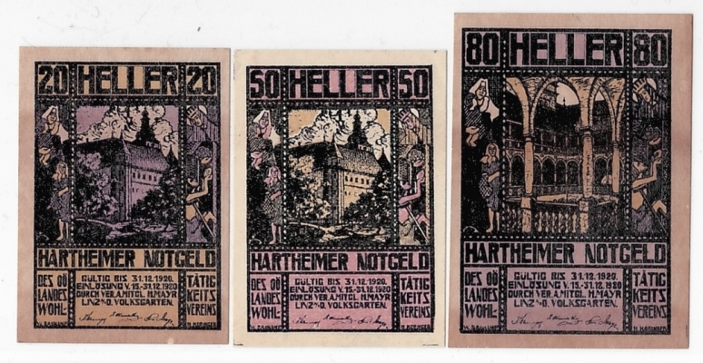 OÖ Notgeld Gemeinde Hartheim 1920