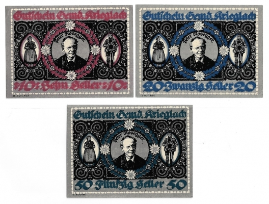 Steiermark Gutschein Gemeinde Krieglach 1920