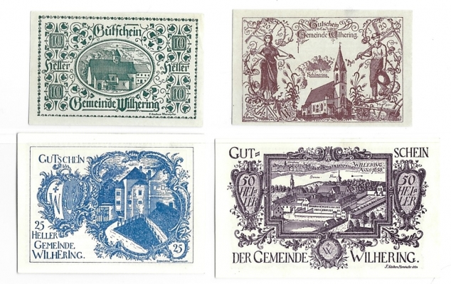 OÖ Notgeld Gemeinde Wilhering 1920