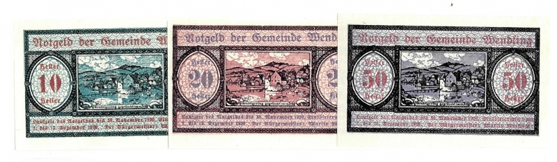 OÖ Notgeld Gemeinde Wendling 1920