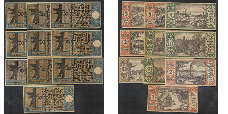 Brandenburg Berlin Bezirk Stadtkassenschein 1921