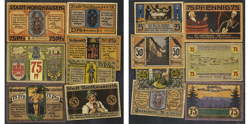 Thüringen Notgeld Nordhausen 1921