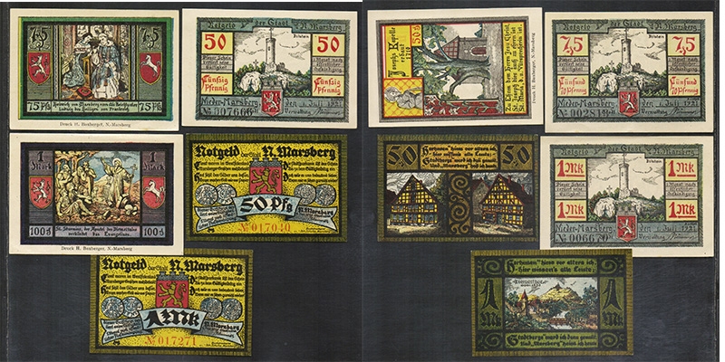Nordrhein-Westfalen Notgeld Nieder-Marsberg 1921