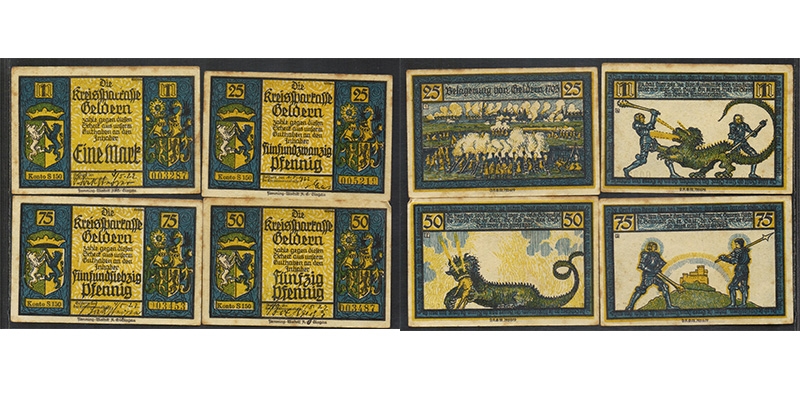 Nordrhein-Westfalen Notgeld Sparkasse Geldern 1920