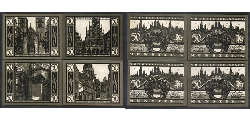 Westfalen Notgeld Münster 1921