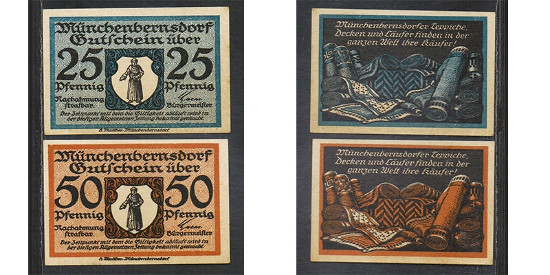 Thüringen Notgeld Münchenbernsdorf 1920