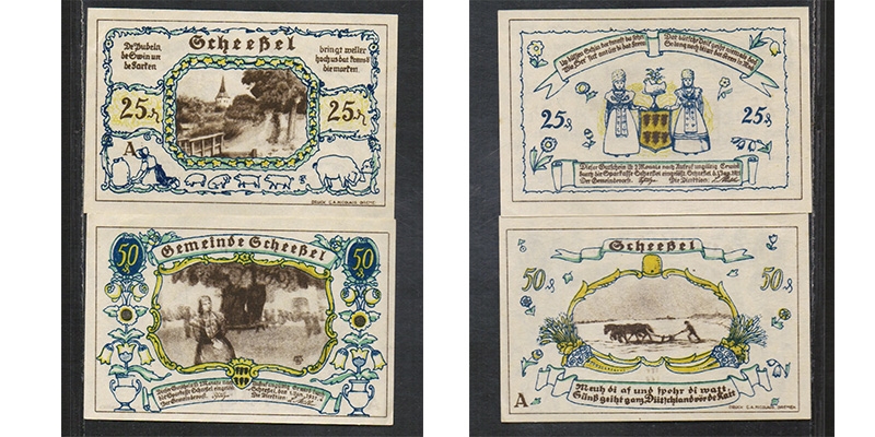 Niedersachsen Notgeld Scheeßel 1921