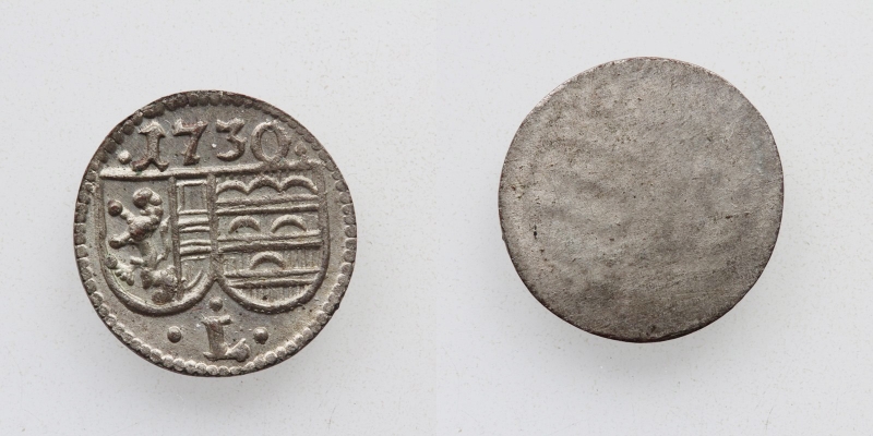 Salzburg Anton von Firmian Pfennig 1730 L