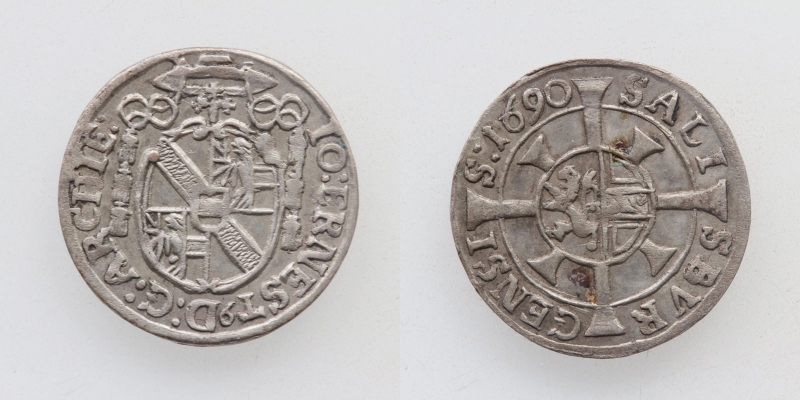 Salzburg Johann Ernst von Thun u. Hohenstein Kreuzer 1690