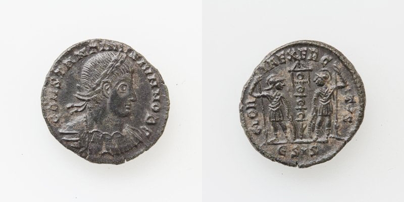 Constantius II. (337-361) Siscia Follis