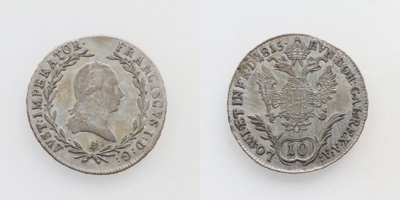 Franz II.(I.) 10 Kreuzer 1815 B Kremnitz