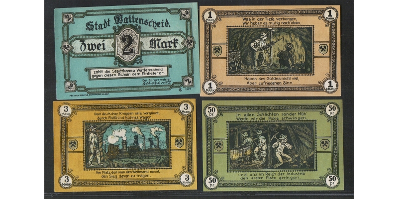 Westfalen Notgeld Wattenscheid 1921