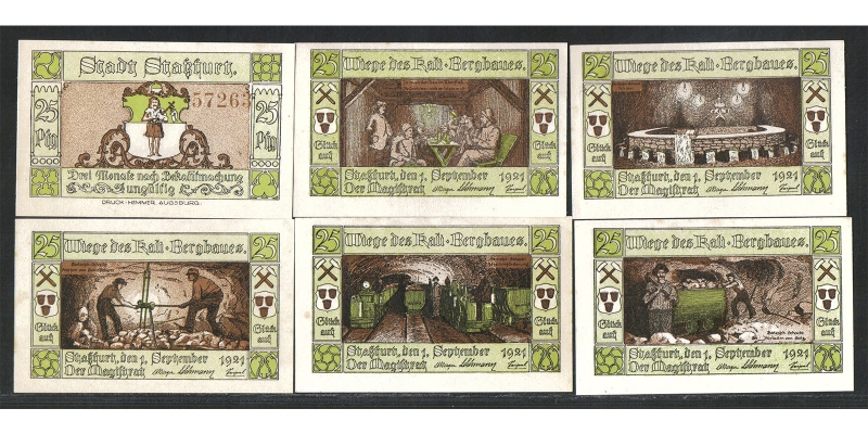 Sachsen-Anhalt Notgeld Staßfurt 1921